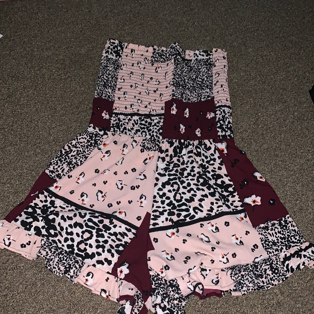 cheetah and floral romper!!